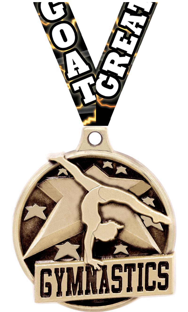 1.5"3D CHALLENGER FEM GYM GOLD