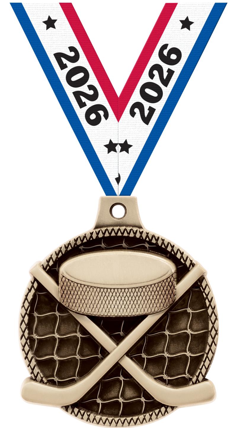 1.5"3D CHALLENGER HOCKEY GLD