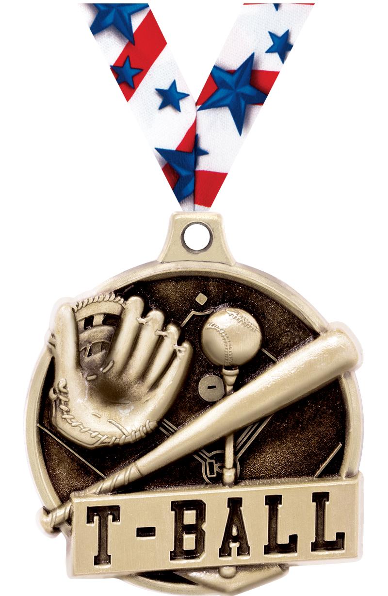 1.5" 3D CHALLENGER T-BALL GOLD