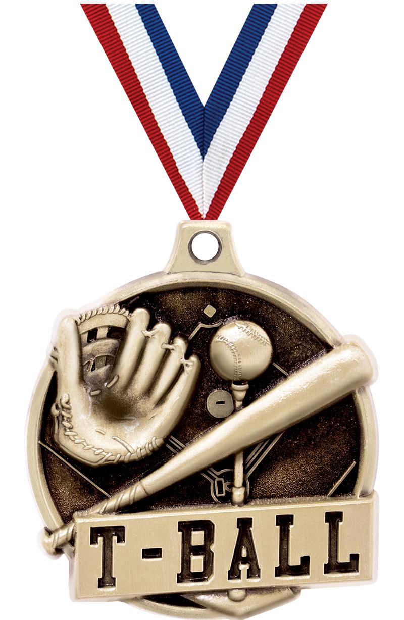 1.5" 3D CHALLENGER T-BALL GOLD