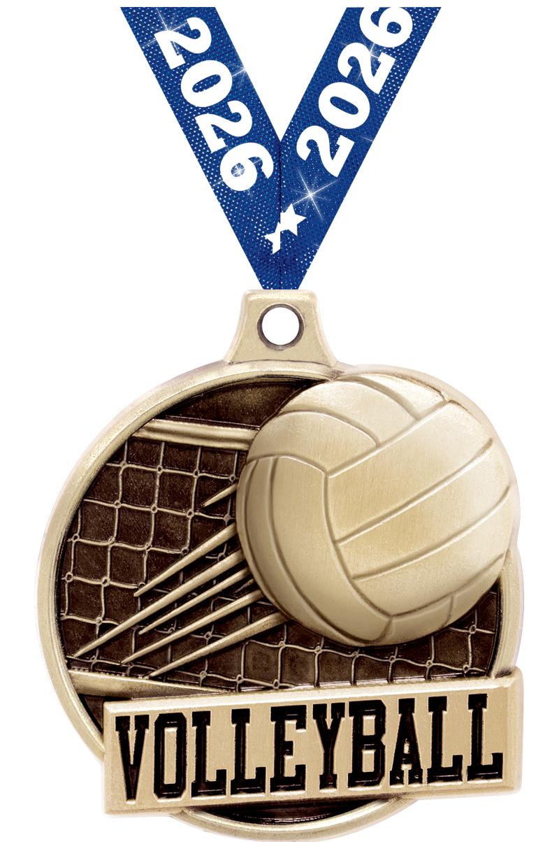 1.5"3D CHALLNGR VOLLEYBALL GD