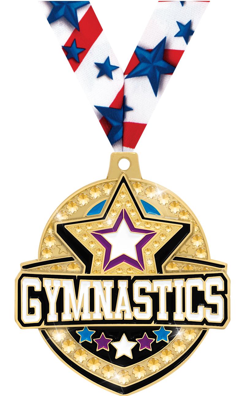 2.25" ROYAL GYMNASTICS MDL GD