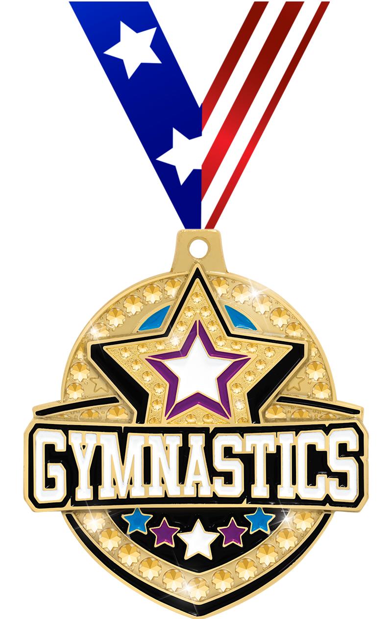 2.25" ROYAL GYMNASTICS MDL GD