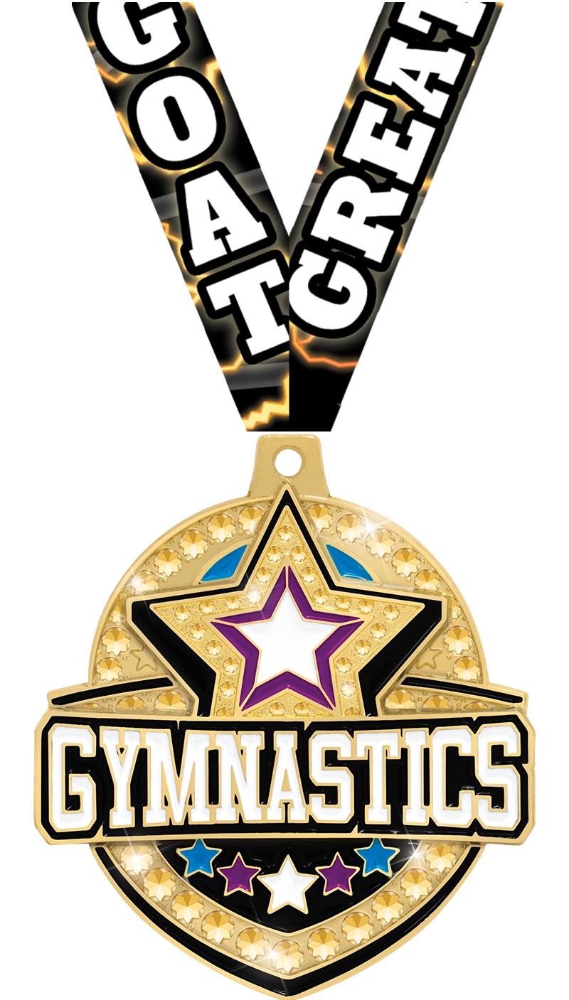 2.25" ROYAL GYMNASTICS MDL GD
