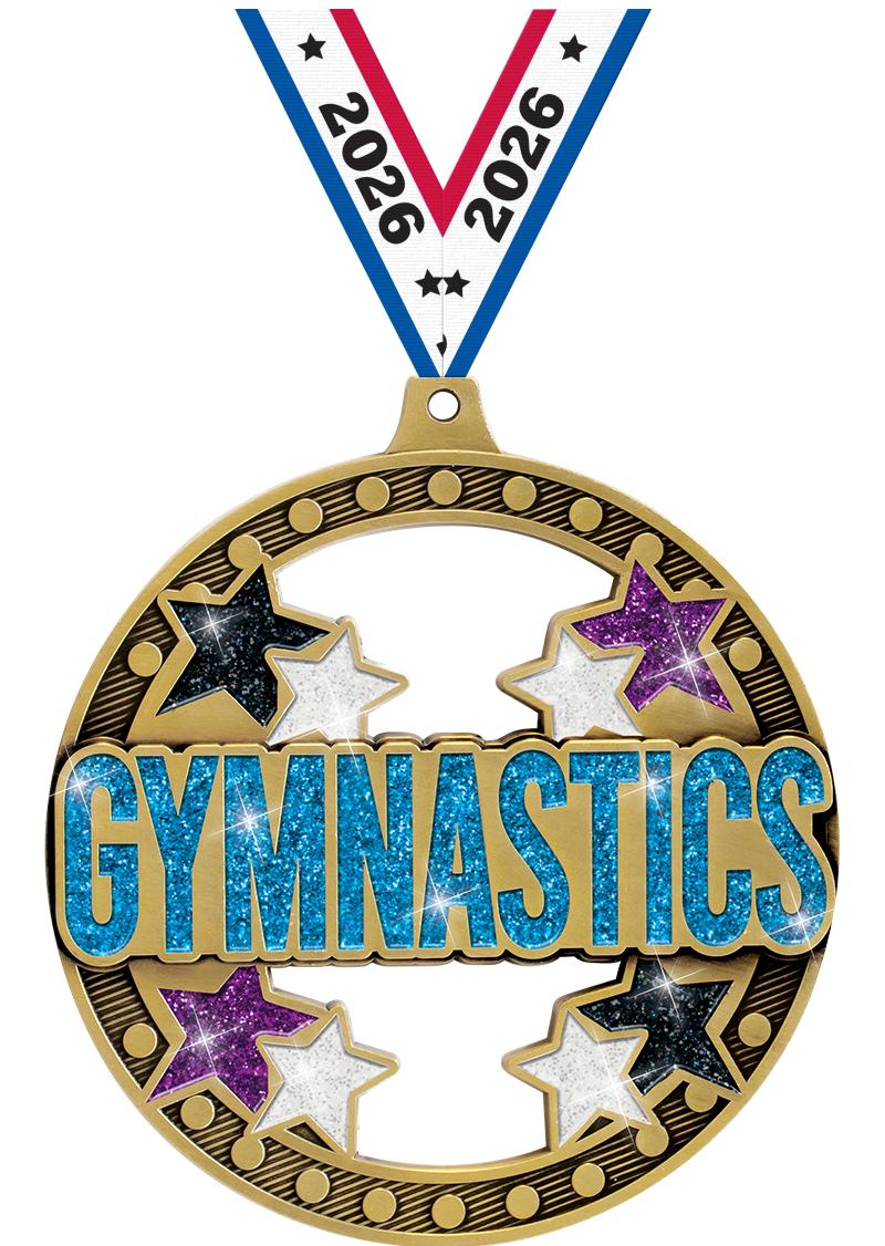 3" MASSIVE RIMZ GYMNASTICS GLD