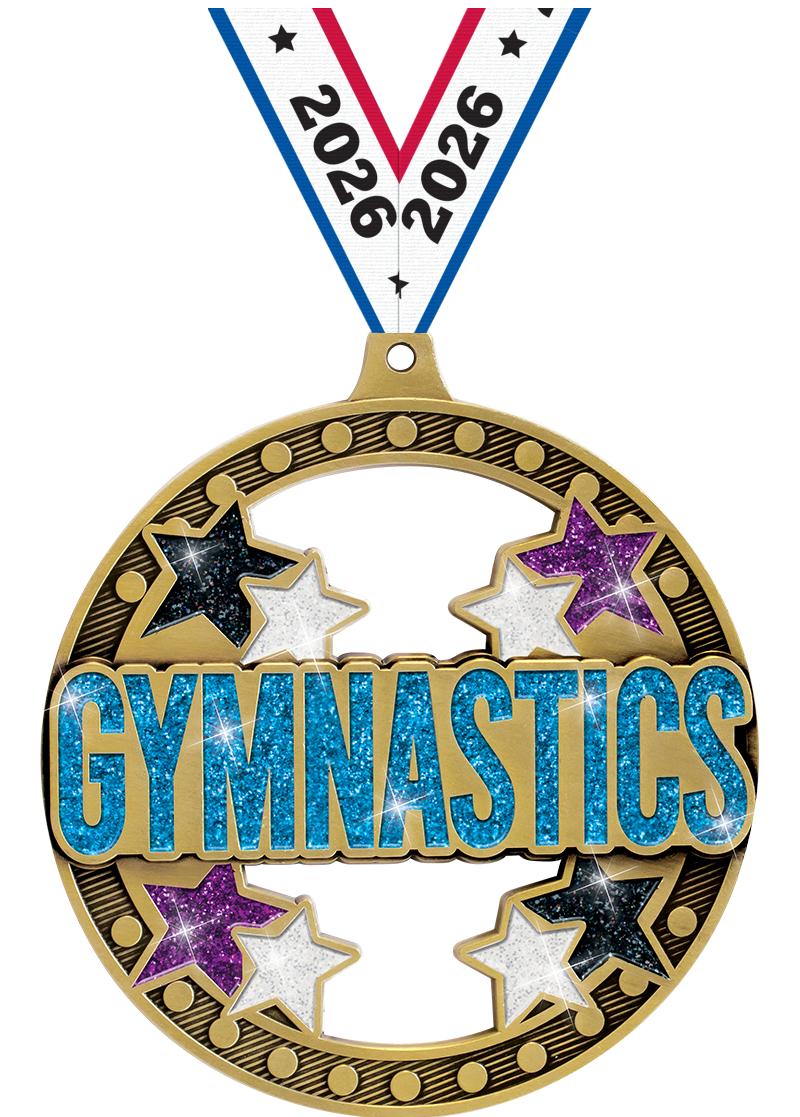 3" MASSIVE RIMZ GYMNASTICS GLD