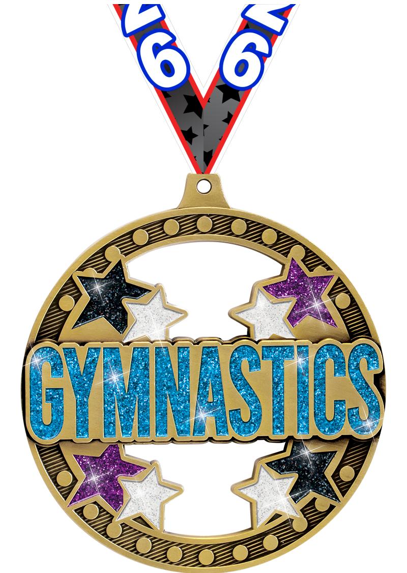 3" MASSIVE RIMZ GYMNASTICS GLD