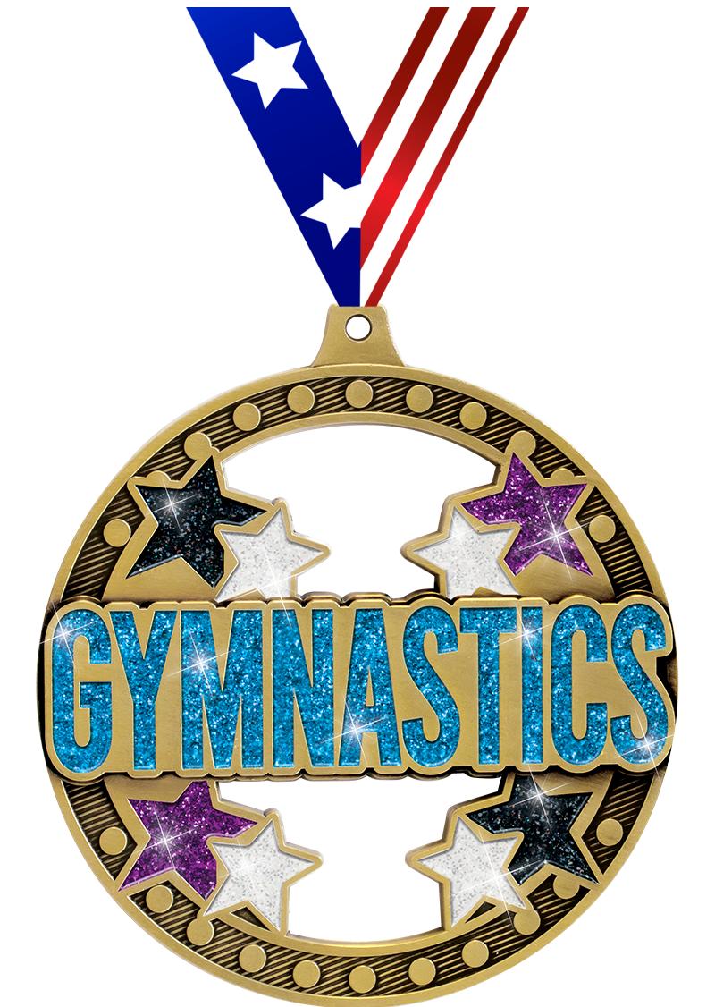 3" MASSIVE RIMZ GYMNASTICS GLD