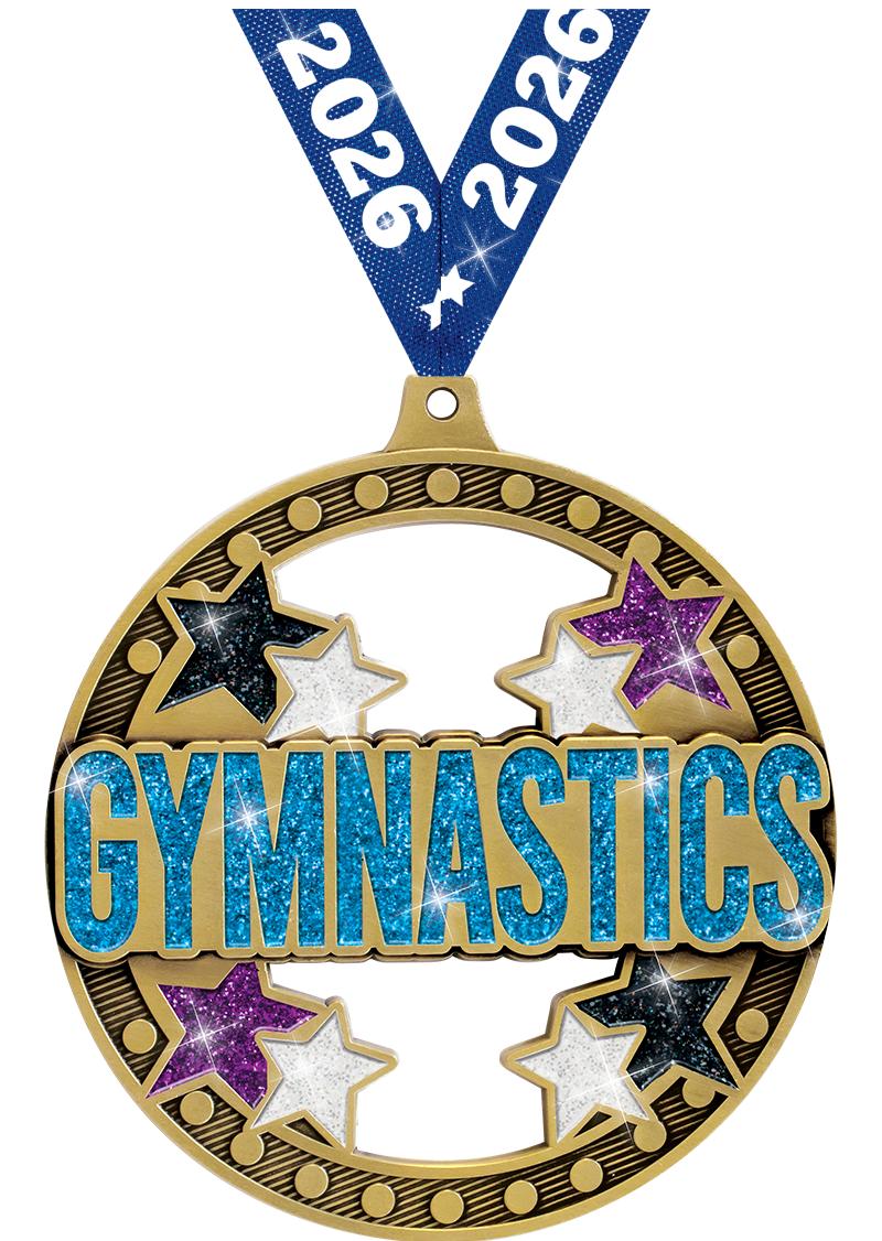 3" MASSIVE RIMZ GYMNASTICS GLD