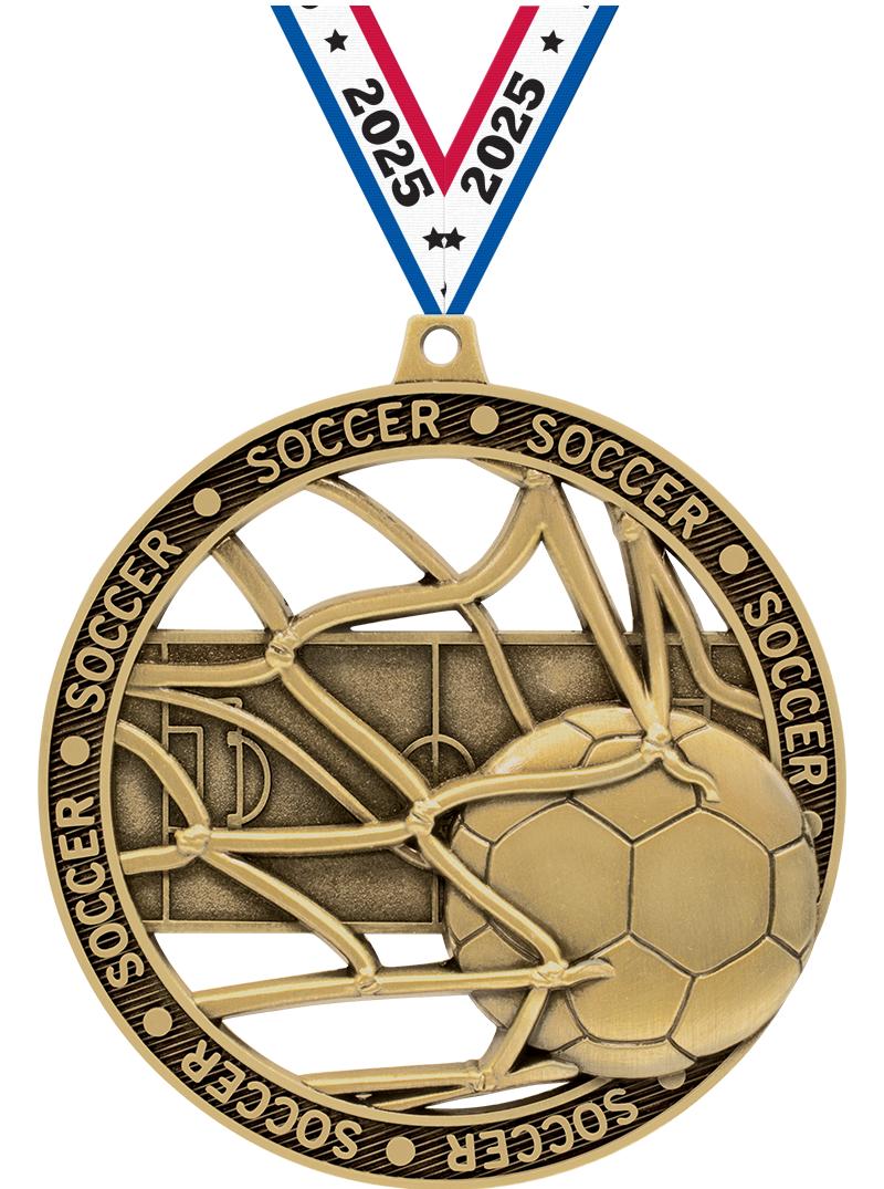 3"MASSIVE RIMZ SOCCER GOLD