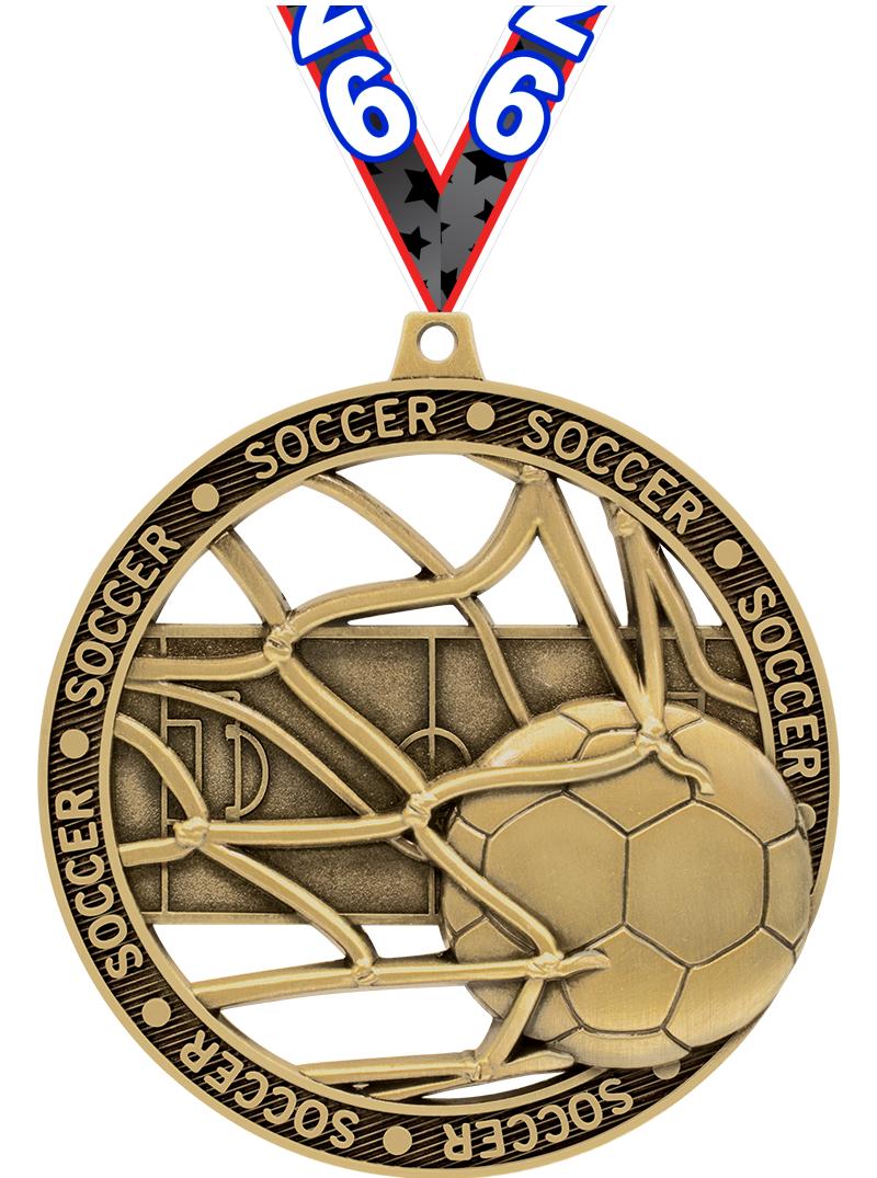 3"MASSIVE RIMZ SOCCER GOLD