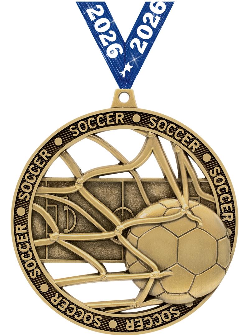 3"MASSIVE RIMZ SOCCER GOLD