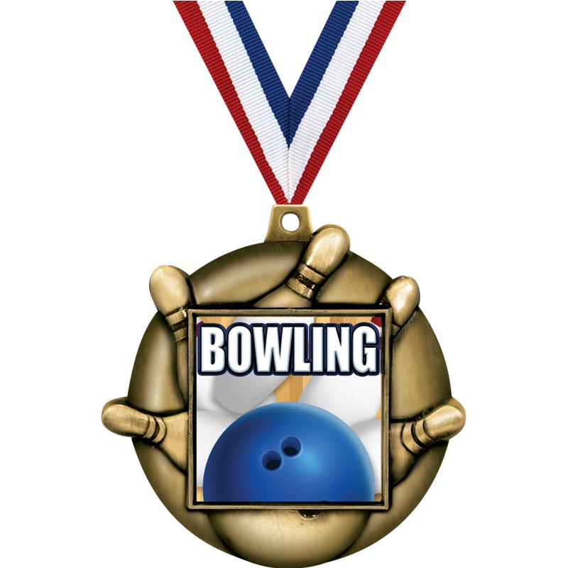 Bowling Medals - Crown Awards