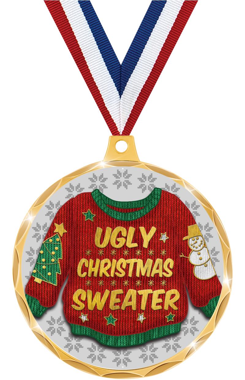 Custom Atlanta Braves 2021 World Series Trophy Ugly Christmas Sweater -  Reallgraphics