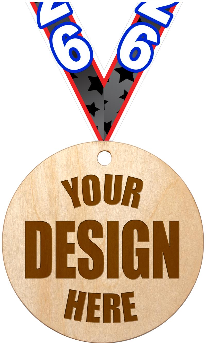 2" CUSTOM PRINTZ ETCH MDL WOOD