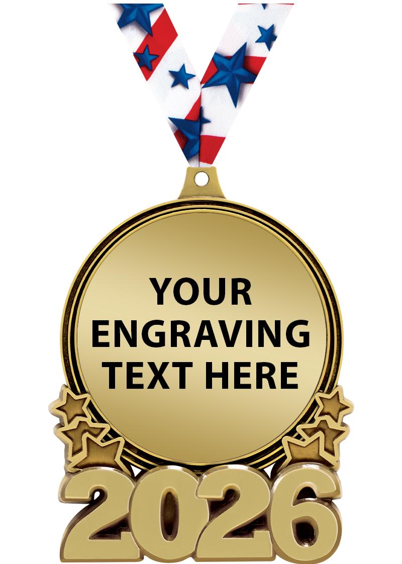 3" 2026 ETCHED PLT MDL GOLD