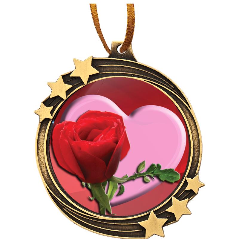 SHOOTING STAR  MEDAL ORNAMENT