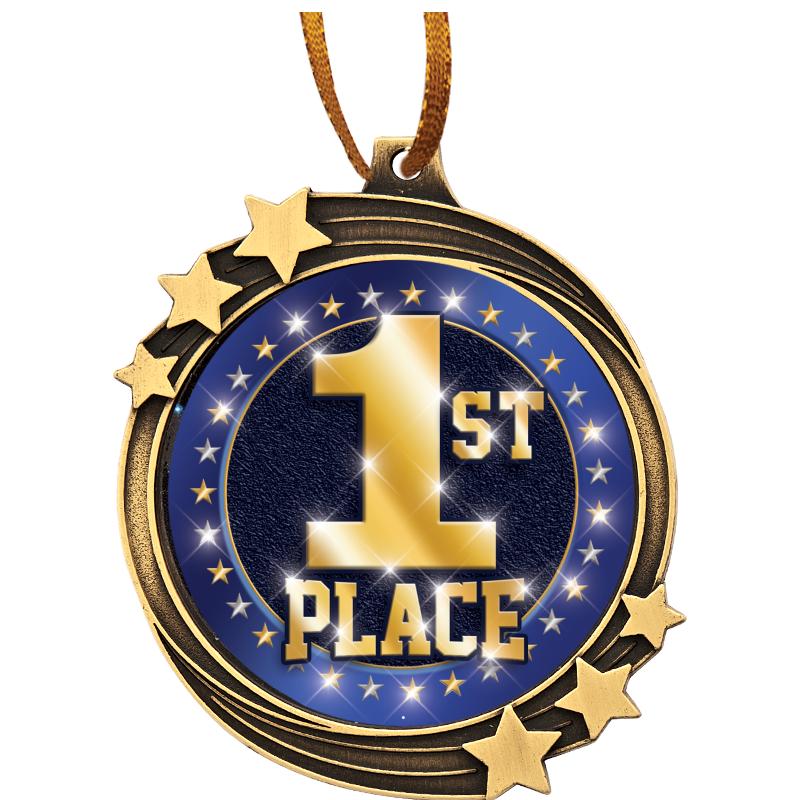 SHOOTING STAR  MEDAL ORNAMENT