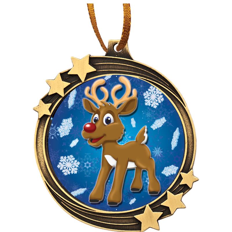 SHOOTING STAR  MEDAL ORNAMENT