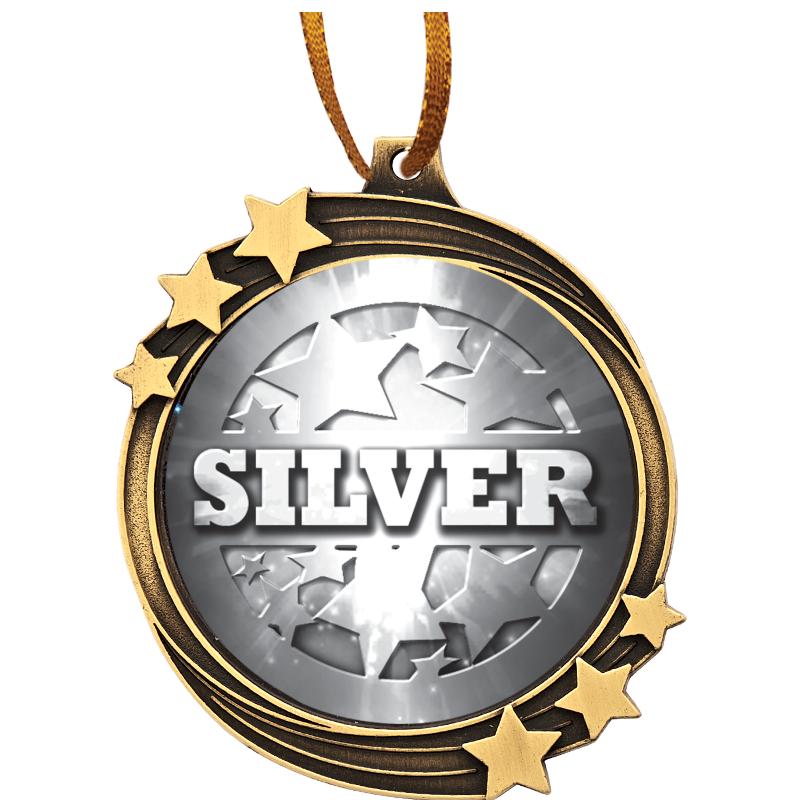 SHOOTING STAR  MEDAL ORNAMENT