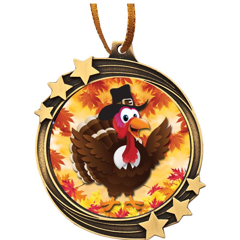 SHOOTING STAR  MEDAL ORNAMENT