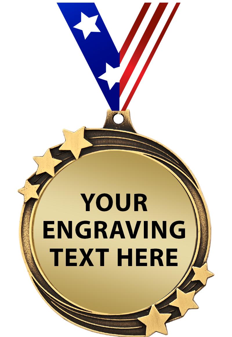 2.5" SHOOT STAR ETCH PLT MDL G