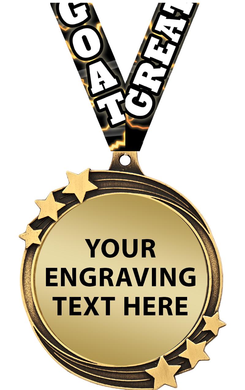 2.5" SHOOT STAR ETCH PLT MDL G