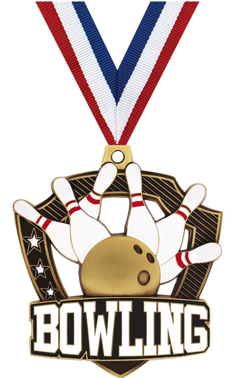 2.25" SHIELDZ BOWLING GLD