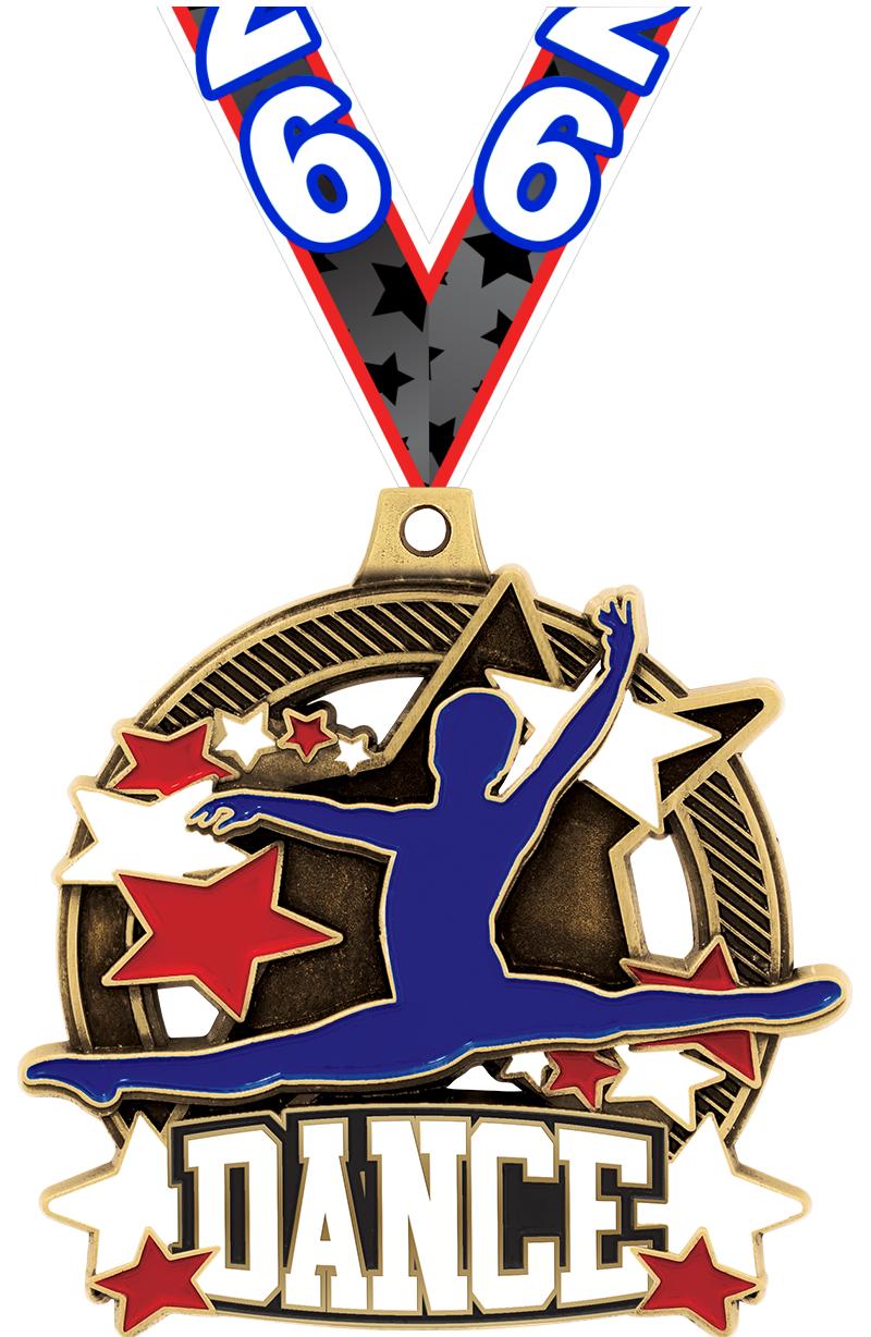 2.25"SHIELDZ MALE DANCE MDL GD