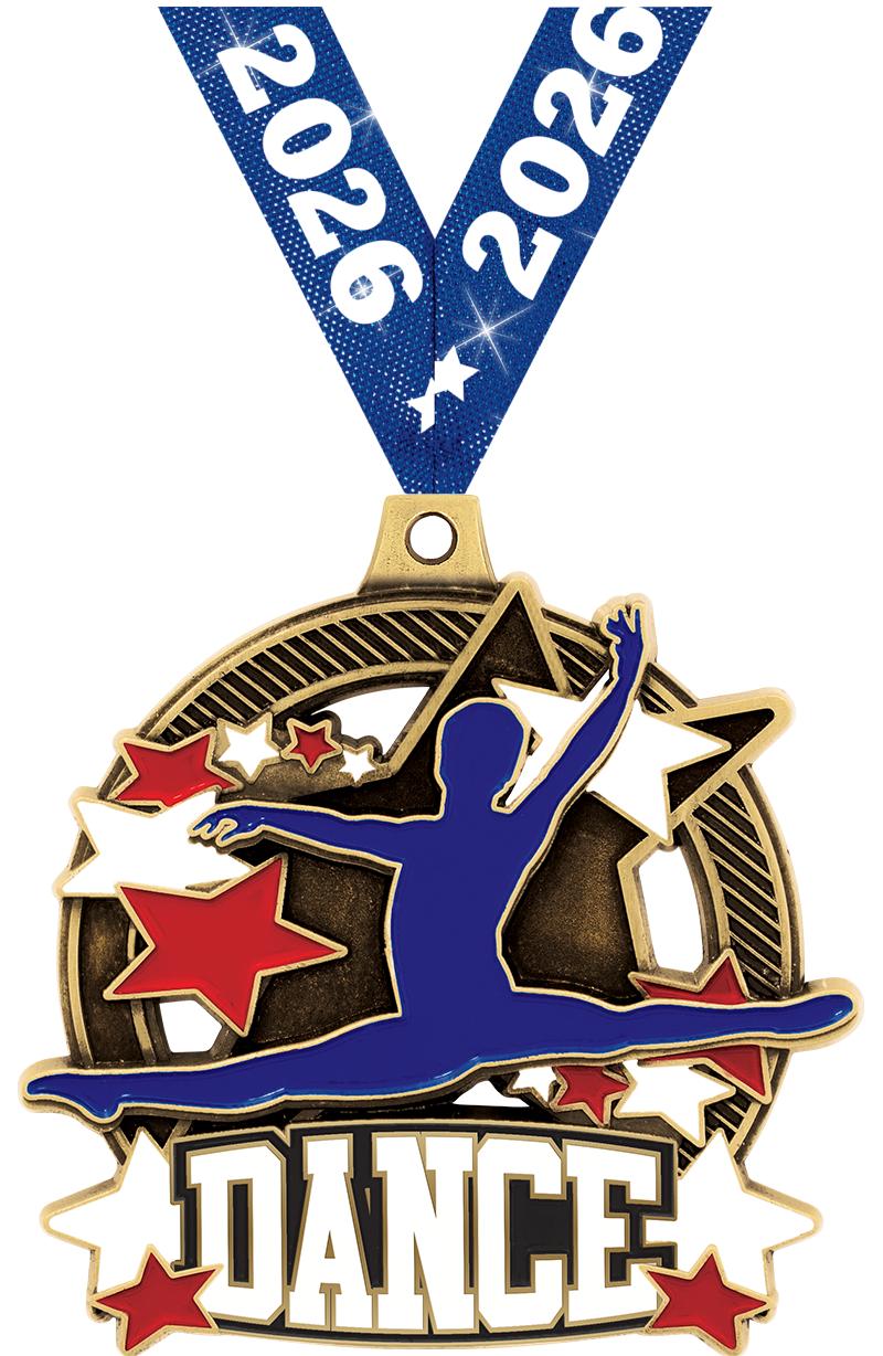 2.25"SHIELDZ MALE DANCE MDL GD