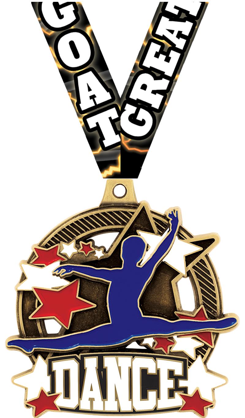 2.25"SHIELDZ MALE DANCE MDL GD