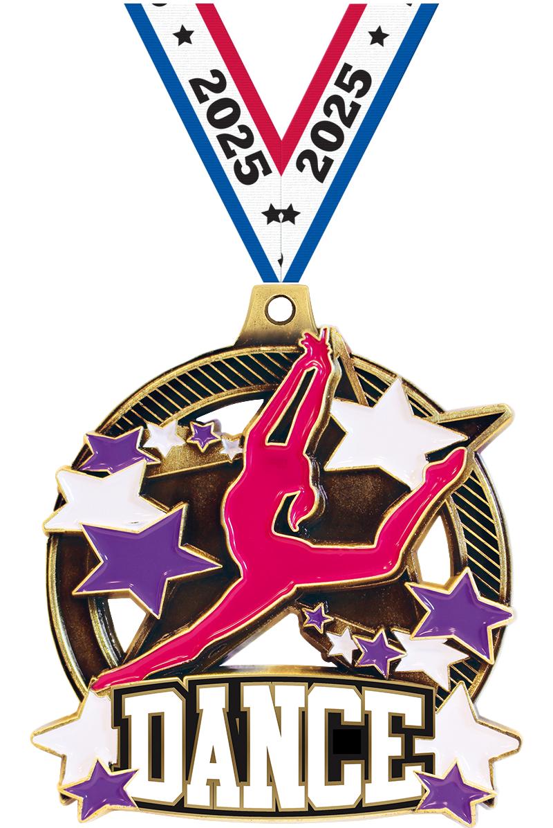 2.25" SHIELDZ DANCE MDL GLD