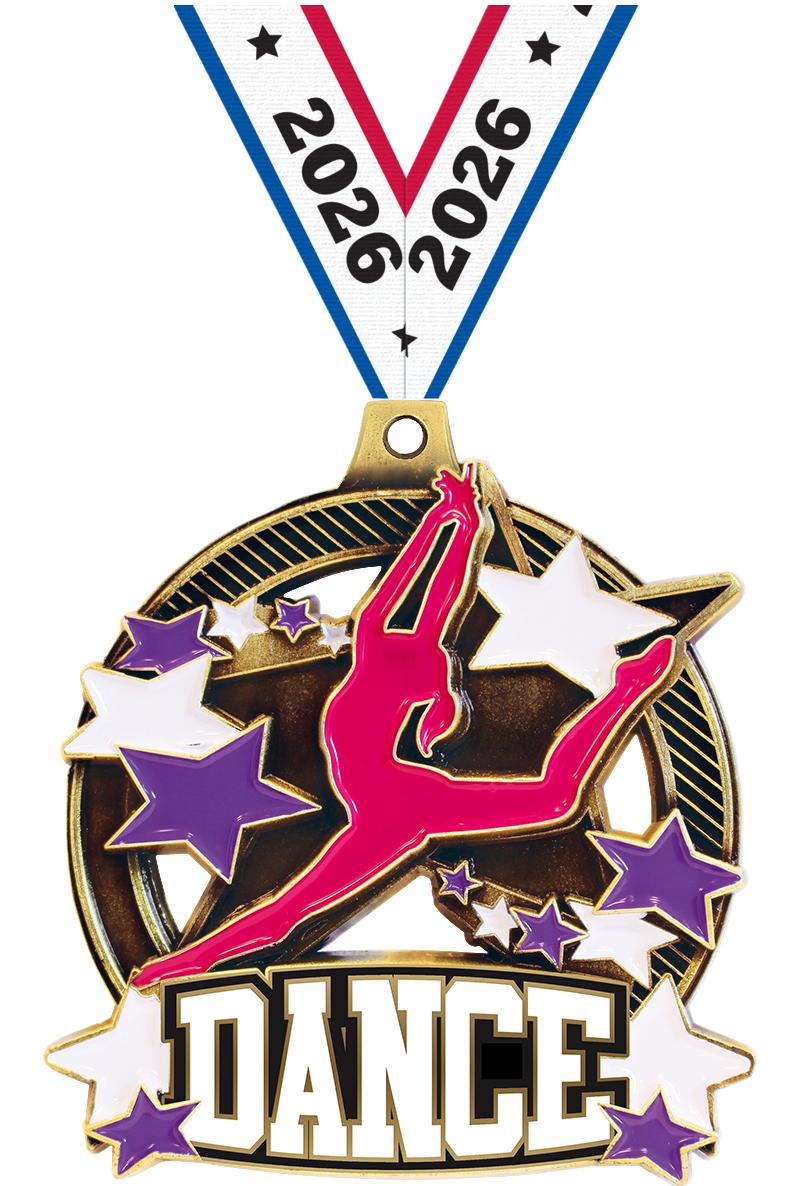 2.25" SHIELDZ DANCE MDL GLD