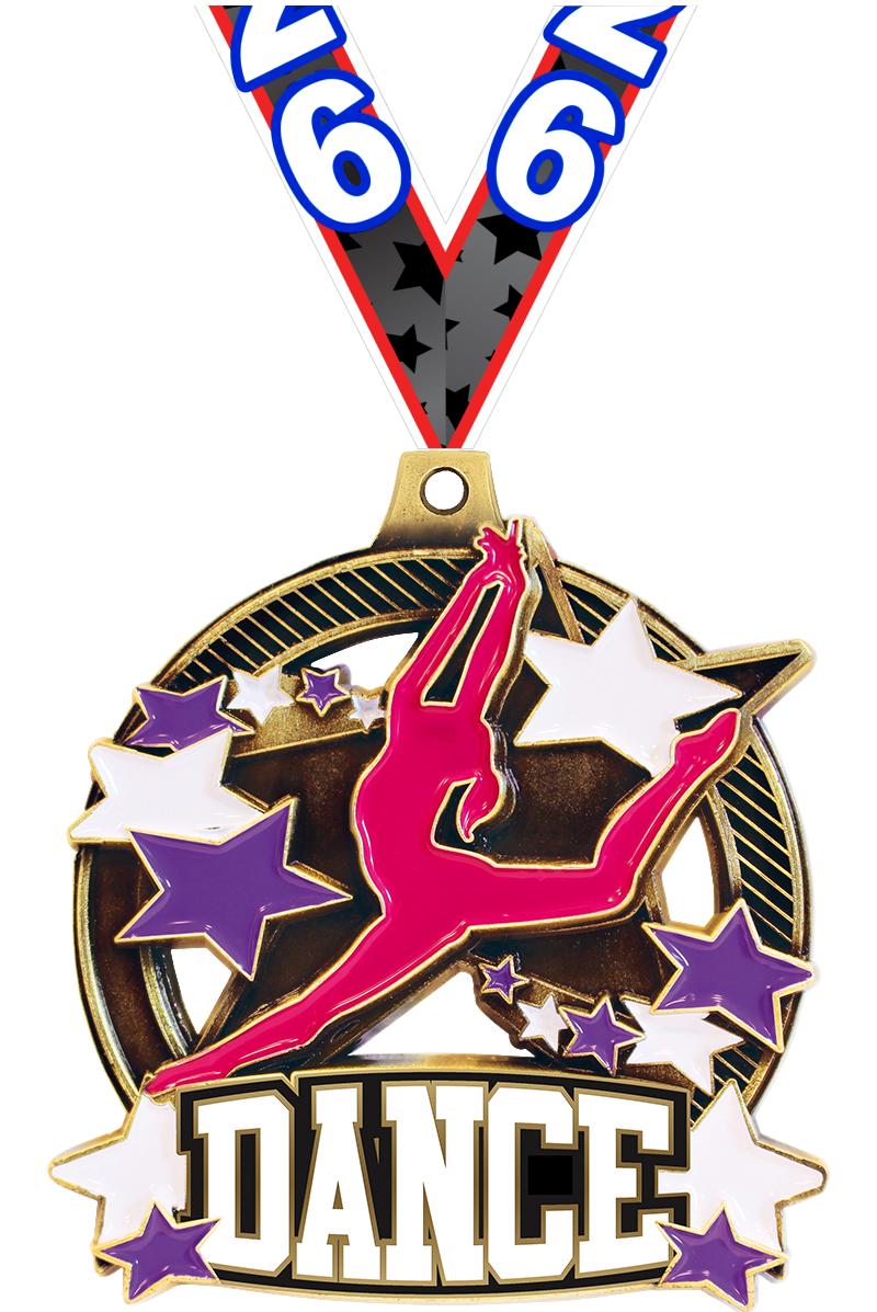 2.25" SHIELDZ DANCE MDL GLD