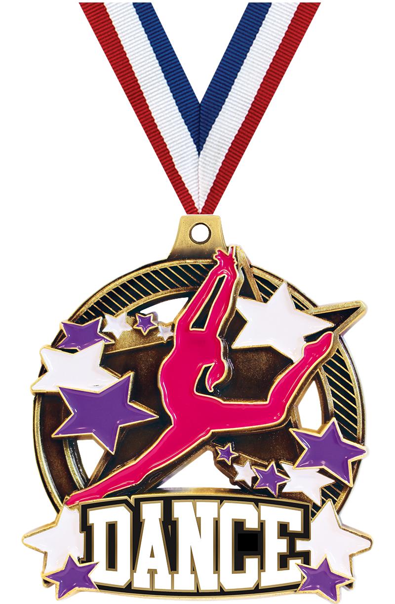 2.25" SHIELDZ DANCE MDL GLD