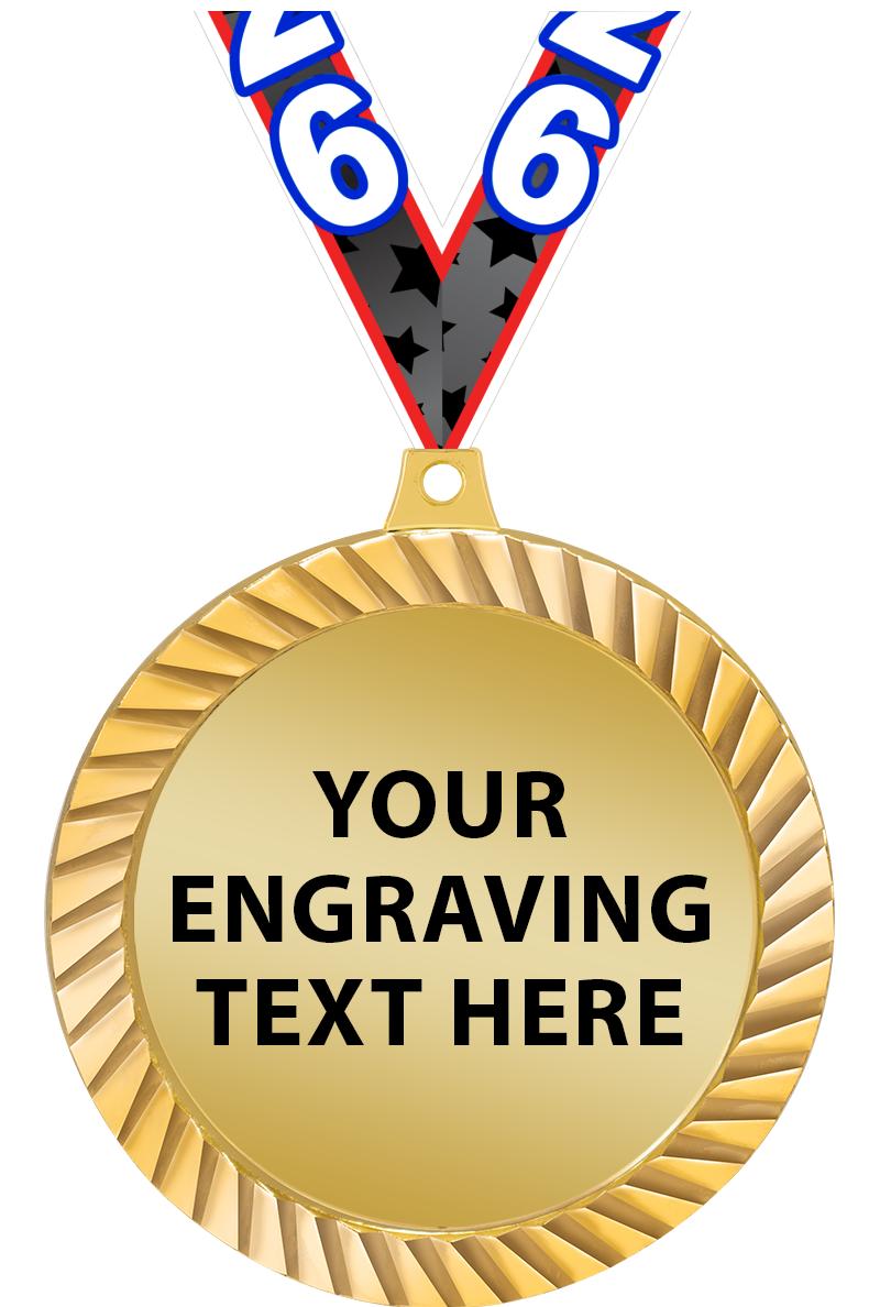 2.5" DIAMND CUT ETCH PLT MDL G