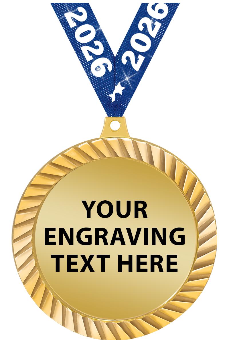 2.5" DIAMND CUT ETCH PLT MDL G