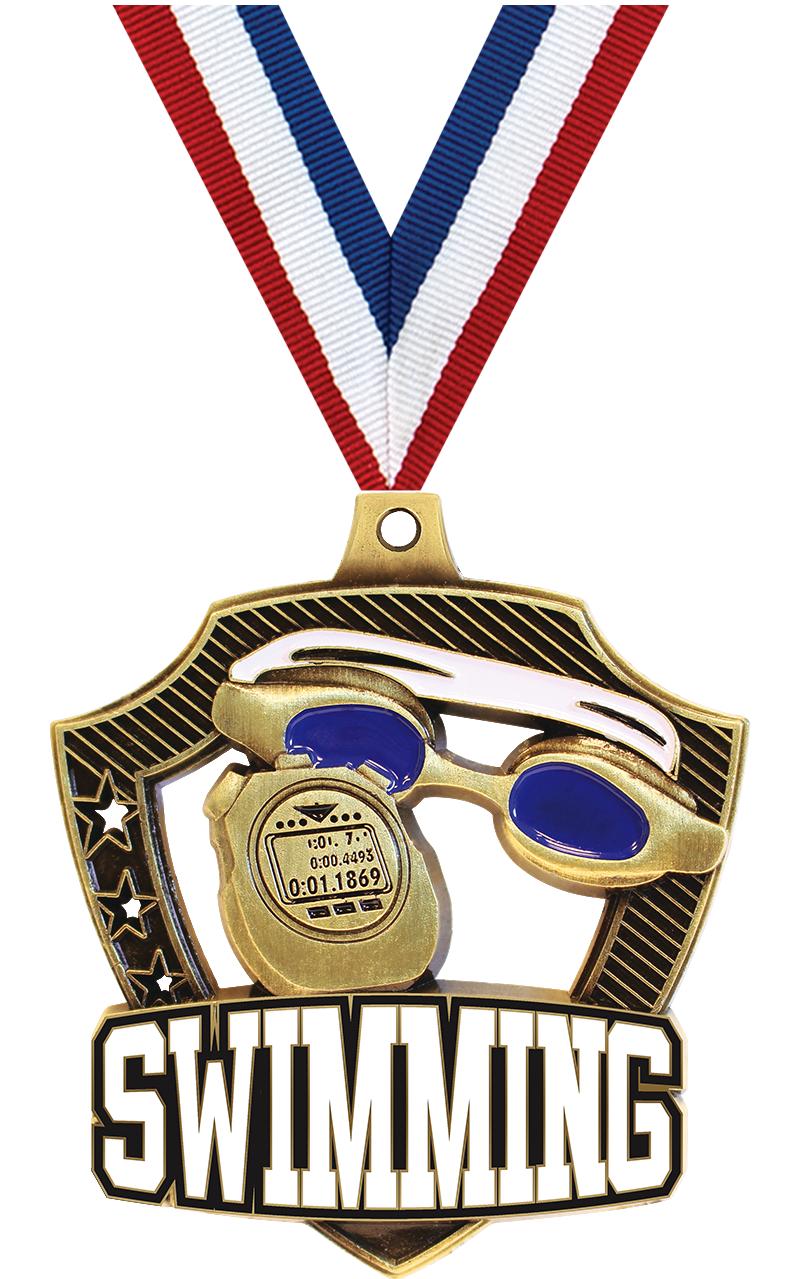 2.25" SHIELDZ SWIM GLD