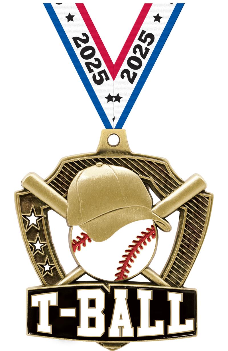 T-BALL SHIELDZ MDL GLD