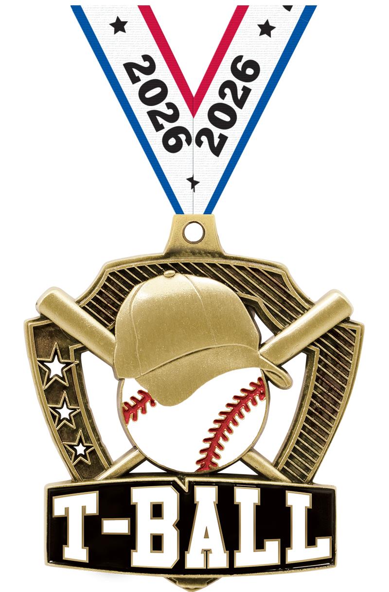 T-BALL SHIELDZ MDL GLD