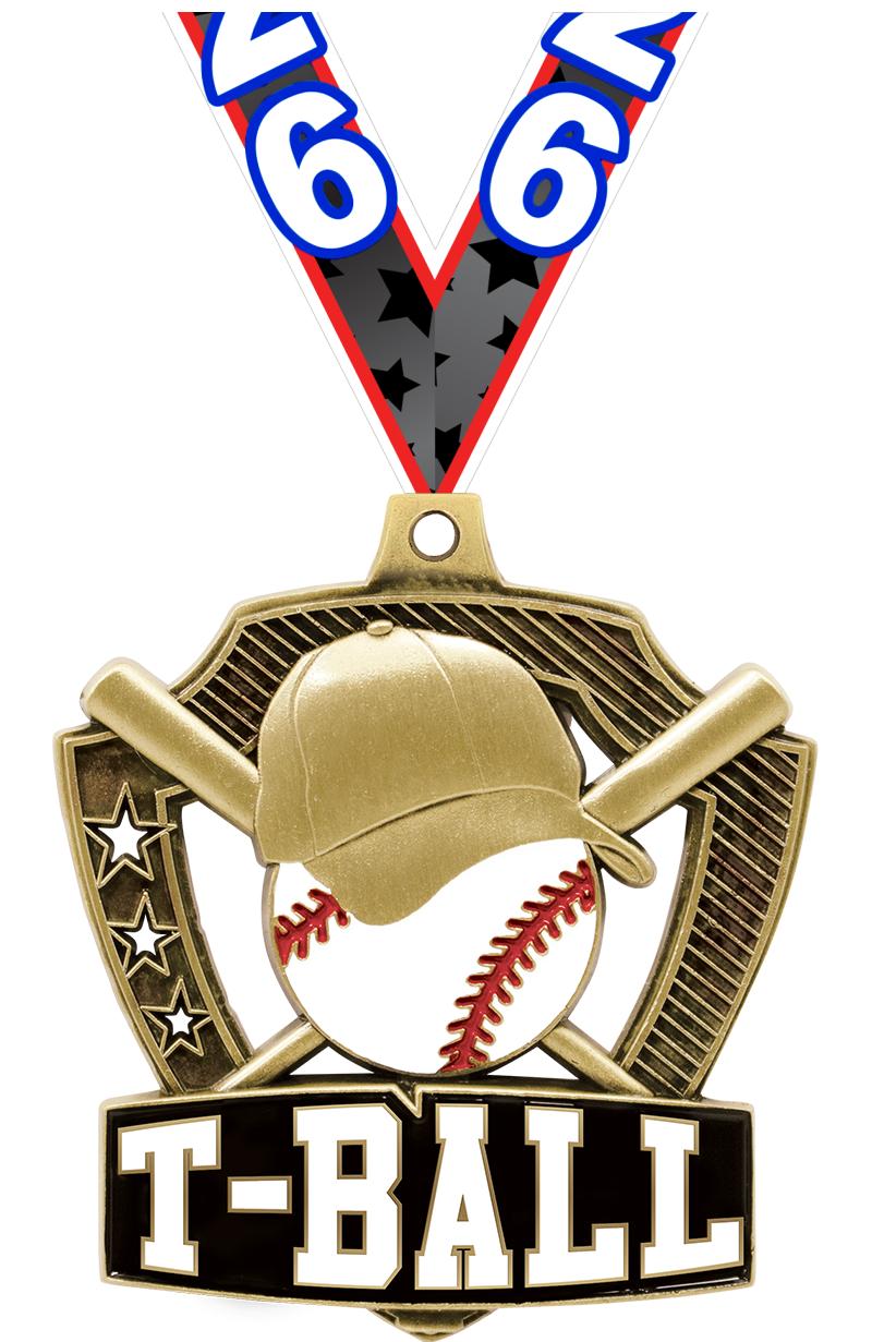 T-BALL SHIELDZ MDL GLD