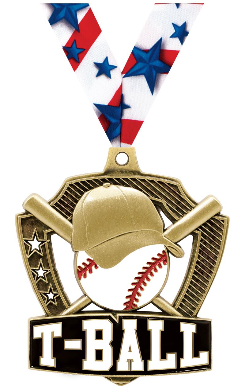 T-BALL SHIELDZ MDL GLD