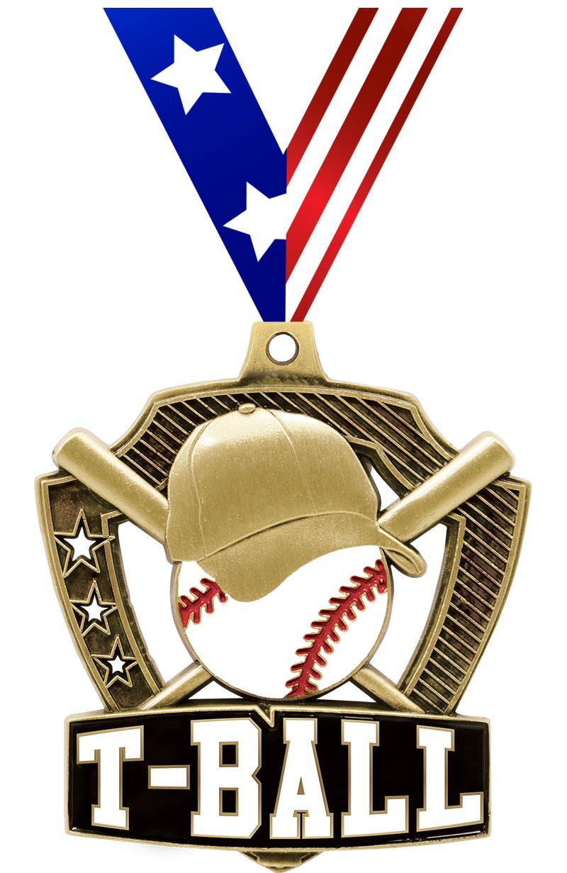 T-BALL SHIELDZ MDL GLD