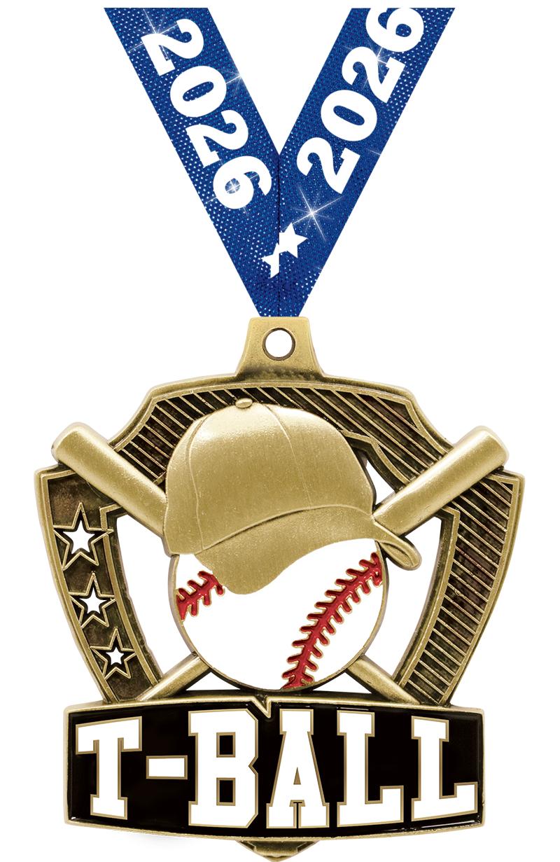 T-BALL SHIELDZ MDL GLD