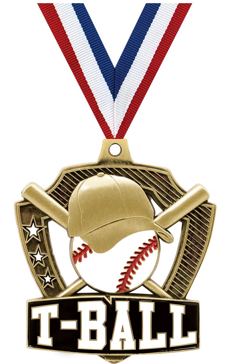 T-BALL SHIELDZ MDL GLD