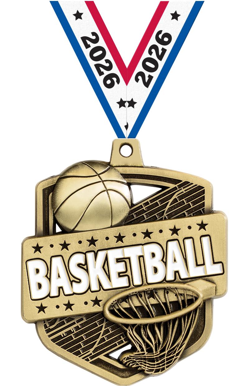 2.25"ADMIRAL BASKETBALL MDL GD