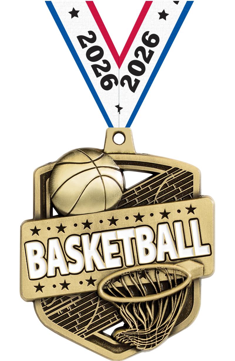 2.25"ADMIRAL BASKETBALL MDL GD