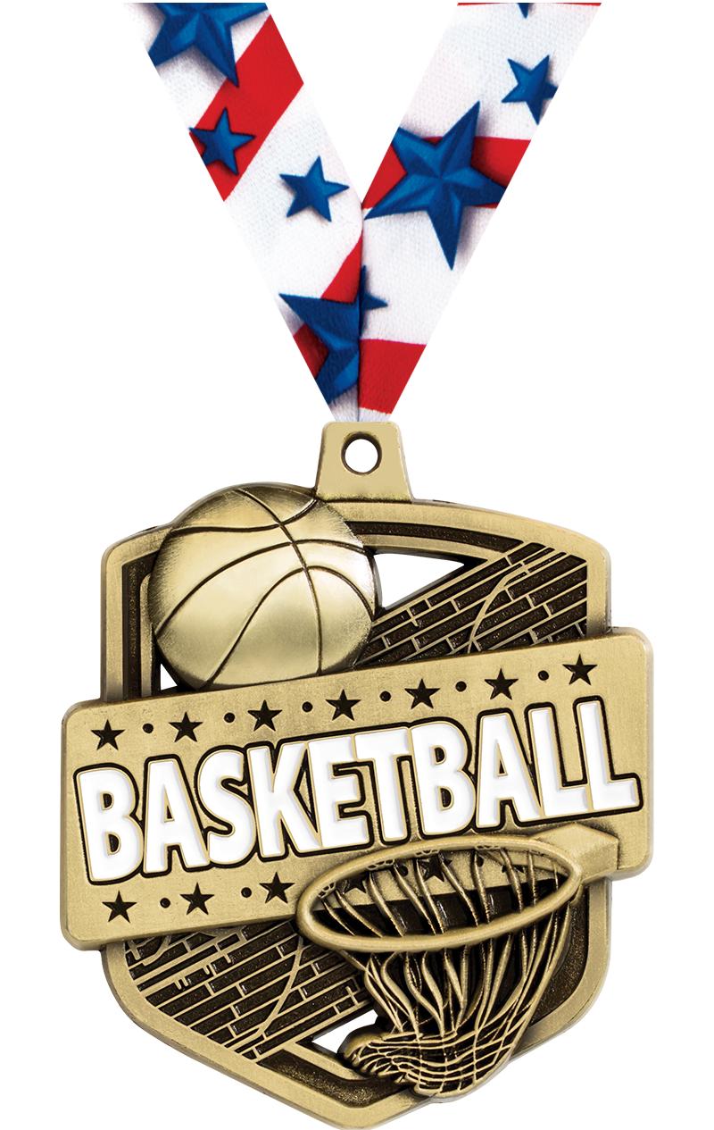 2.25"ADMIRAL BASKETBALL MDL GD