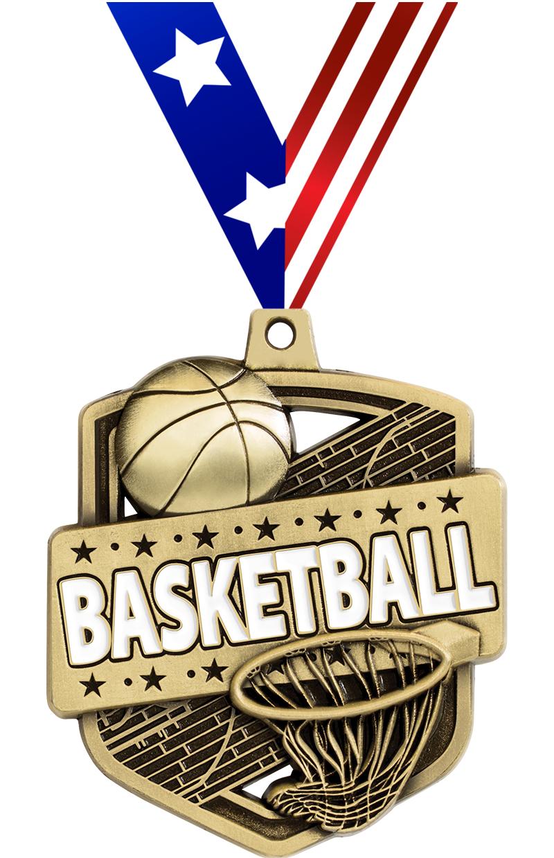 2.25"ADMIRAL BASKETBALL MDL GD