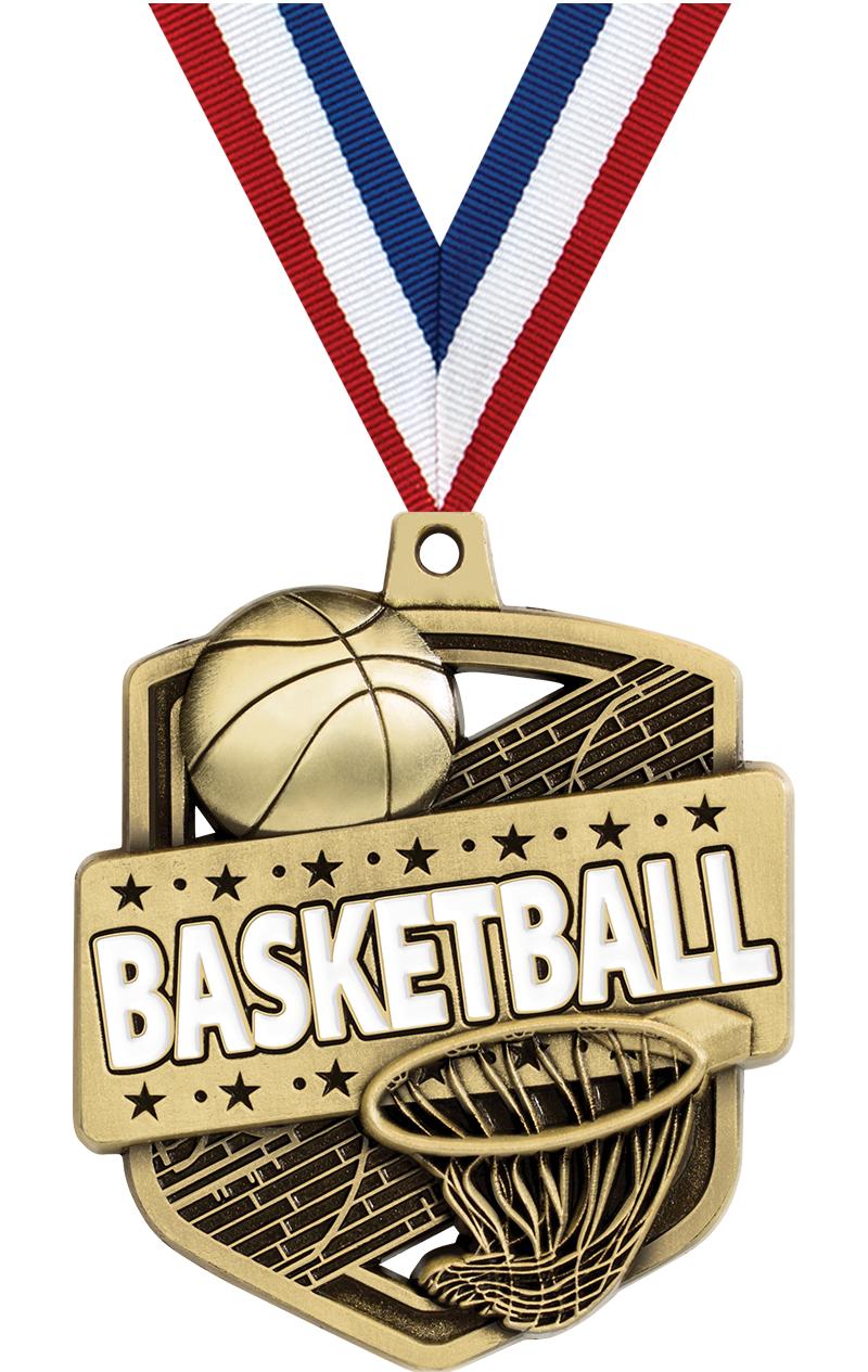 2.25"ADMIRAL BASKETBALL MDL GD